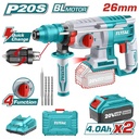 Total TRHLI202289 20V Lithium-Ion Rotary Hammer