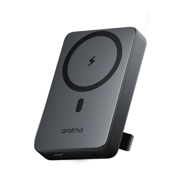 [OPB-7102W-ES-CAL] Oraimo MagPower 15 OPB-7102W 10000mAh magnetic wireless and wired power bank- Provides reliable portable charging with both wireless and wired options, ensuring your devices stay powered anytime, anywhere
