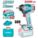Total TIWLI2050 20V Lithium-Ion Cordless Impact Wrench
