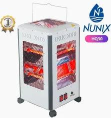 Nunix HQ30 5 sided quartz room heater - Provides fast and efficient heating to keep your room warm and comfortable during cold weather