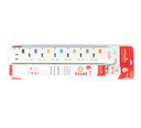 Officepoint URB-6K 6 Way Power Extension Socket With USB Port