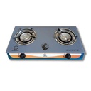 Eurochef ST-B002M 2 Burner Glass Top Gas Stove – Provides efficient and reliable cooking performance with a durable glass top design ideal for everyday home kitchen use