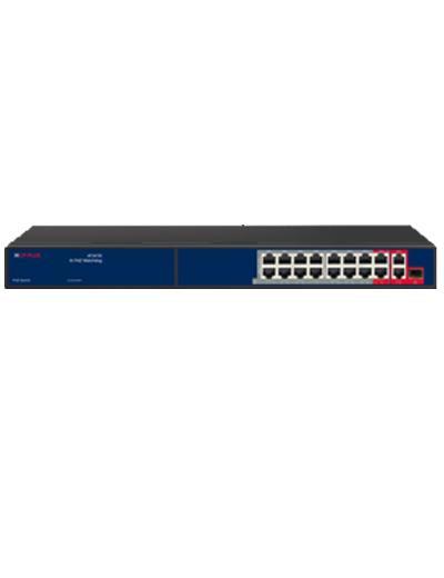 CP Plus 16 Port AI PoE Switch  ( CP-ANW-HP16G2F1-N30)