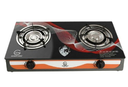 Eurochef ST-B002L 2 Burner Glass Top Gas Stove – A stylish and efficient cooking solution that provides reliable heat control for convenient everyday meal preparation