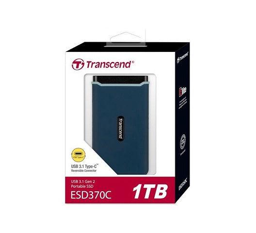 Transcend TS1TESD370C 1TB, External SSD, PCIe to USB 3.1 Gen 2, Type C Portable SSD