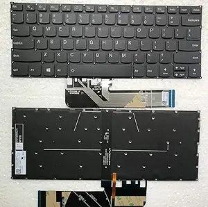 Lenovo Yoga FLEX-14IWL Laptop Replacement Keyboard (Also Works With Lenovo Yoga 730-13IKB, 730-13IWL, 730-15IKB, 730-15IW, Yoga 530-14ARR, Yoga 530-14IKB, FLEX-14API, FLEX-14IML, Flex 6-14ARR, Flex 6-14IKB)