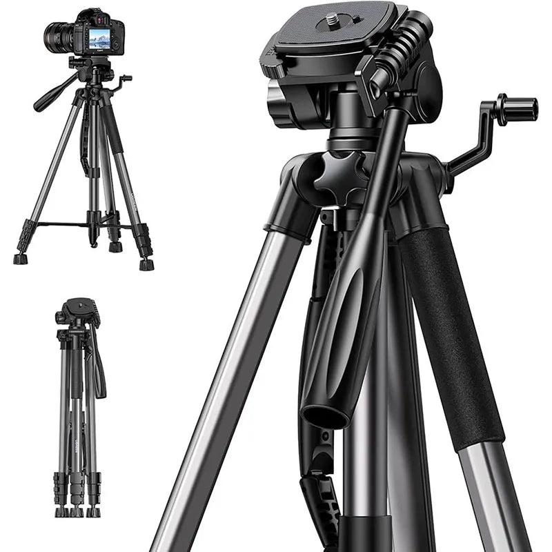 UGREEN LP661 Professional Tripod for Phone & Camera UG-15187 – Adjustable 360° Rotation, Stable Aluminum Stand with Phone Holder & Remote