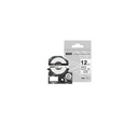 Epson SS-12KW 12mm 8m Black on White Tape – Provides clear, durable labeling for organization at home, office, or commercial use