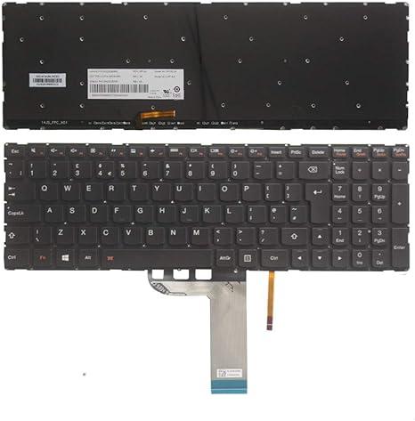 Lenovo Yoga 500-15ISK Laptop Replacement Keyboard (Also Works With Lenovo Yoga 500-15, 500-15IBD)