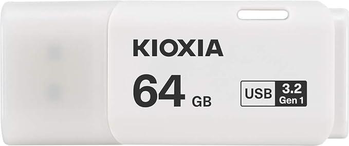KIOXIA 64GB TransMemory U301 USB 3.2 Flash Disk - LU301W064GG4