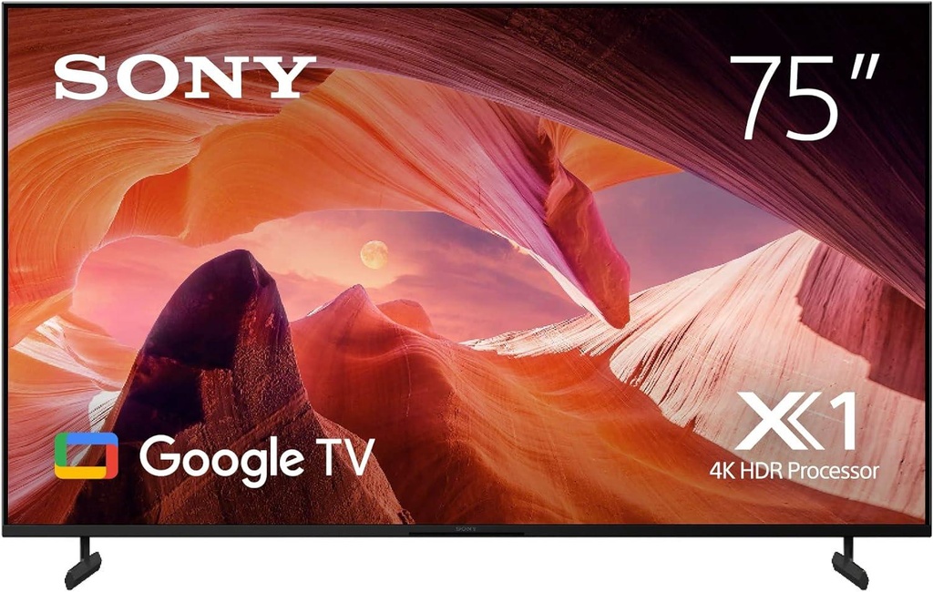 Sony Bravia KD-75X80L 75 Inch 4K HDR Smart Google TV(2023)