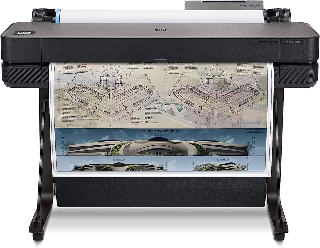HP DesignJet T630 36" Single Function Large Format Wireless Plotter Printer (5HB11A#B19)