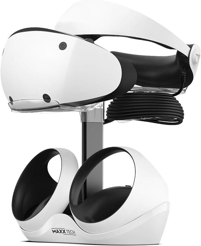 Maxx Tech Charging Stand for PS5, PSVR 2 Controllers