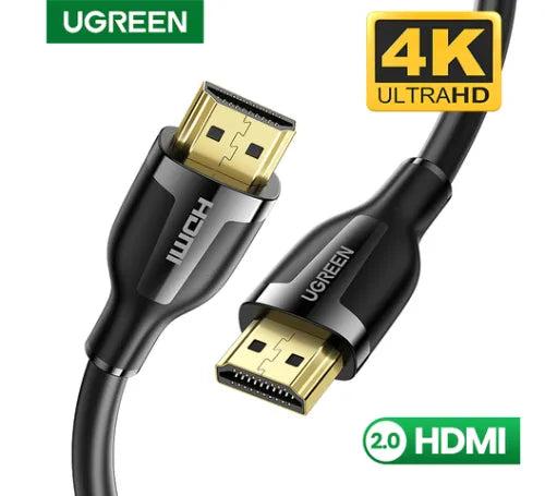 UGREEN HD104 20m HDMI 1.4 Male to Male Cable UG-10112 – 4K Ultra HD High-Speed HDMI for TV, Monitor & Projector