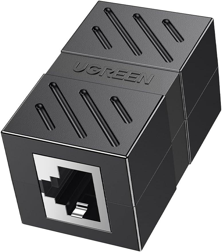 UGREEN NW114 RJ45 Network Keystone Jack Inline Coupler Female to Female UG-20390 – Extend Your Ethernet Network Easily