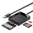 UGREEN CR125 USB-A 3.0 All-in-One Card Reader 50cm UG-30333 – Fast SD, MicroSD & TF Card Transfer