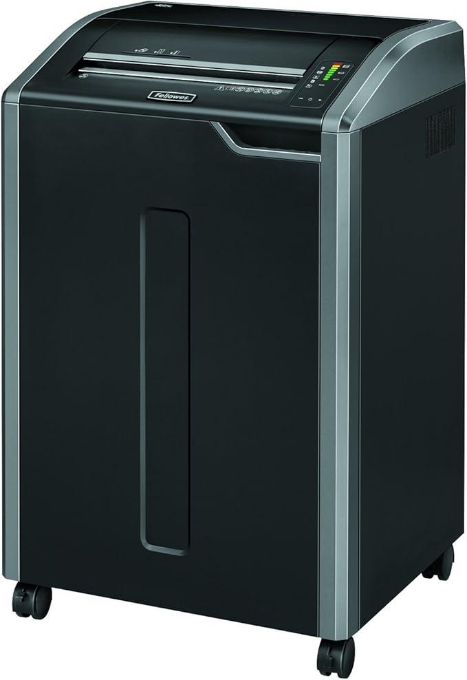 Fellowes Powershred 485i 100% Jam Proof Commercial Grade 38-Sheet Strip-Cut Paper Shredder