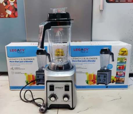 Legacy LG02 Commercial Blender 2.5L Jug – A powerful and durable blending solution designed for fast, smooth, and efficient food preparation in both home and commercial kitchens