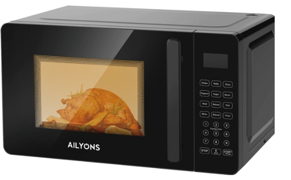 Ailyons 20PX39L 20L Digital Microwave – A compact and efficient kitchen appliance that ensures quick, even heating for convenient everyday meal preparation at home or in small kitchens