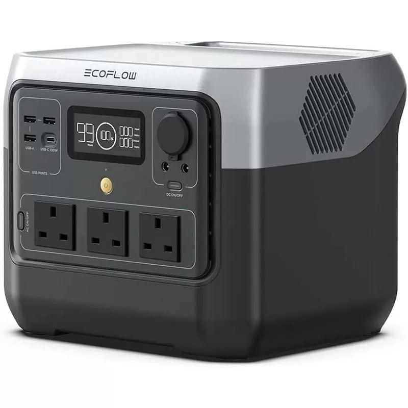 EcoFlow River 2 Pro Power Station 768Wh Portable Power Station - ZMR620-B-UK
