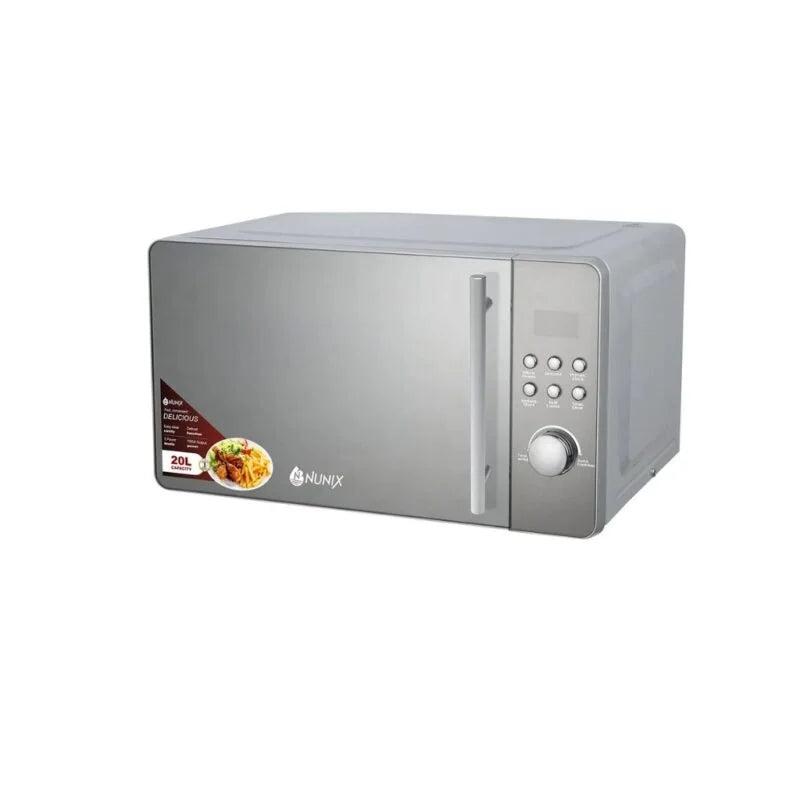 Nunix C20UG 20L Digital Microwave with Grill – A versatile kitchen appliance that makes cooking, reheating, and grilling food faster and more convenient for everyday home use