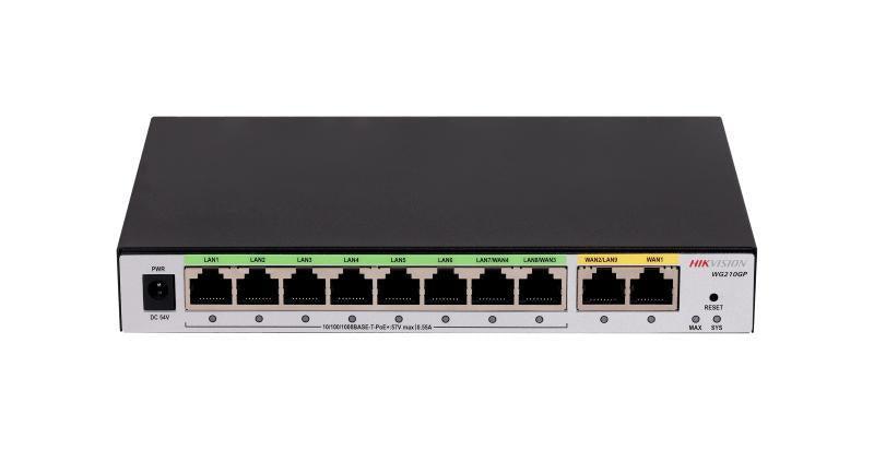 [DS-3WG210GP-SI-ES-HTL] Hikvision DS-3WG210GP-SI All in One 10 Port PoE Router – Integrated networking solution with Power over Ethernet support for reliable connectivity and simplified device deployment