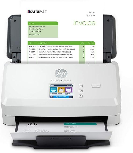 HP ScanJet Pro N4000 snw1 Sheet-feed Scanner (6FW08A#B19