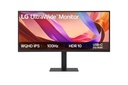 LG 34U650A-B 34 Inch WQHD 1440p IPS 100Hz UltraWide Curved Monitor – For Professional Workstations, Gaming, Office Productivity, and Multimedia Applications