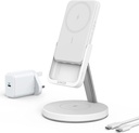 Anker Wireless Charger (MagGo), 633 2-in-1 Wireless Detachable Portable Charging Station