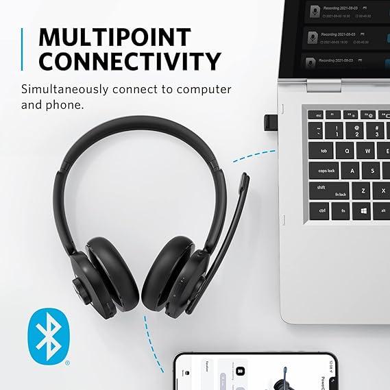 Anker PowerConf H500 Wireless Bluetooth Headset - A3511012