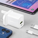 Micropack 33W Fast Charging Dual Ports Wall Charger (MWC-233PD)