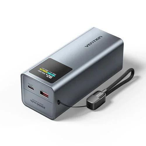 [VEN-FKCHO-RM-ETL] Vention VEN-FKCHO 20000mAh 100W Phone & Laptop Power Bank – High Capacity Fast Charging Portable Power Solution for Smartphones, Laptops, Tablets, and Travel Use