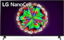 LG 55NANO80VNA NanoCell TV 55 Inch NANO80 Series, Cinema Screen Design 4K Active HDR WebOS Smart AI ThinQ Local Dimming