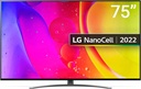 LG (65NANO846QA) NanoCell TV 65 Inch NANO84 Series, Cinema Screen Design 4K Active HDR WebOS Smart AI ThinQ Local Dimming
