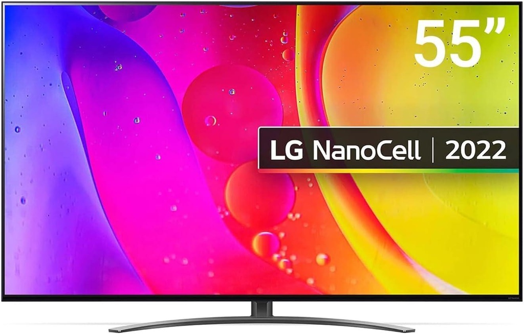LG 55NANO846QA NanoCell TV 55 Inch NANO84 Series, Cinema Screen Design 4K Active HDR WebOS Smart AI ThinQ Local Dimming
