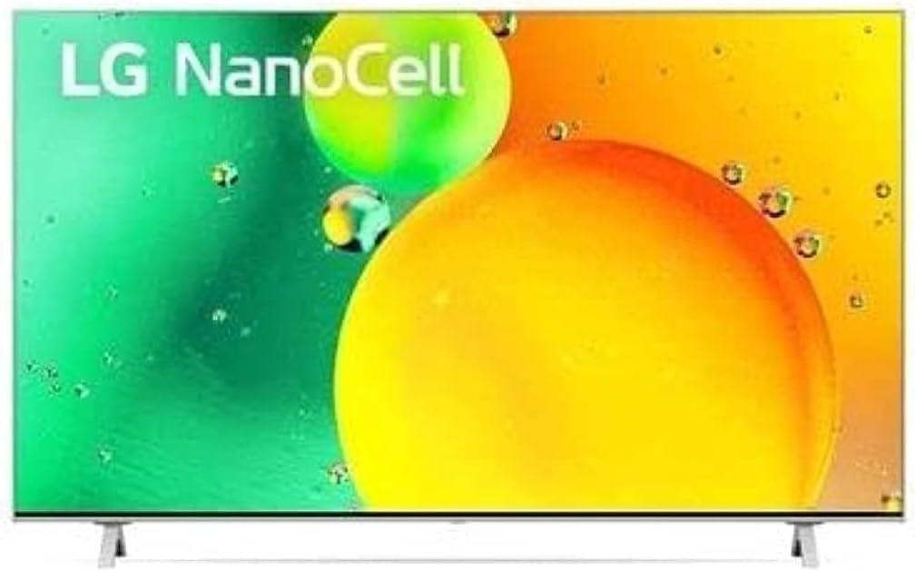 LG 55NANO776QA NanoCell TV 55 Inch NANO77 Series, Cinema Screen Design 4K Active HDR WebOS Smart AI ThinQ