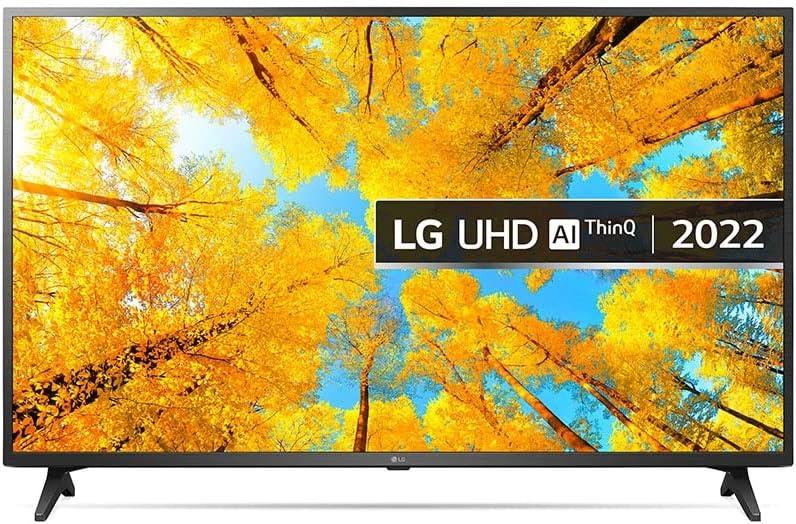 LG 50UQ75006 UHD 4K TV 50 Inch UQ7500 Series, Cinema Screen Design 4K Active HDR WebOS Smart AI ThinQ