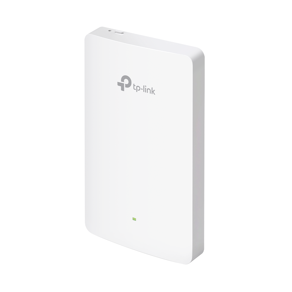 Tp-Link AX1800 Wall Plate WiFi 6 Access Point (EAP615-Wall) -  Omada Business WiFi 6 AX1800 in-Wall Wireless Gigabit Access Point, Support ODFDMA, MU-MIMO & Beamforming, PoE Powered, SDN Integrated, Cloud Access & Omada app