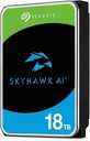 Seagate SkyHawk  AI 18TB Surveillance Internal Hard Drive (ST18000VE002) - 3.5 Inch SATA 6Gb/s 256MB Cache for DVR NVR Security Camera System with in-house Rescue Services