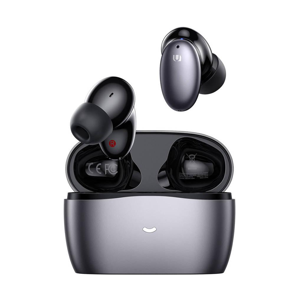Ugreen HiTune X6 True Hybrid Active Noise-Cancelling Earbuds (WS118) - Bluetooth Earphones with 6 Mics Clear Calls, 10mm DLC Drivers, Deep Bass, Low Latency, 26 Hrs Playtime, Game Mode, Volume Control