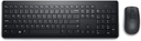 Dell Wireless Keyboard and Mouse (KM3322W) - 2.4GHz, Optical LED Sensor, Mechanical Scroll, Anti-Fade Plunger Keys, 6 Multimedia Keys, Tilt Leg