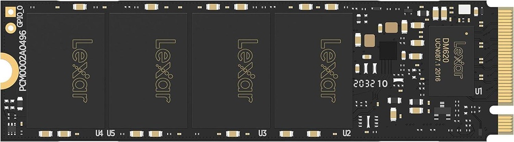 Lexar NM620 M.2 2280 NVMe 512GB Internal SSD (LNM620X512G-RNNNG) - Up to 3500MB/s Read, 2400MB/s Write, 3D NAND Flash Internal Solid State Drive for PC Enthusiasts and Gamers