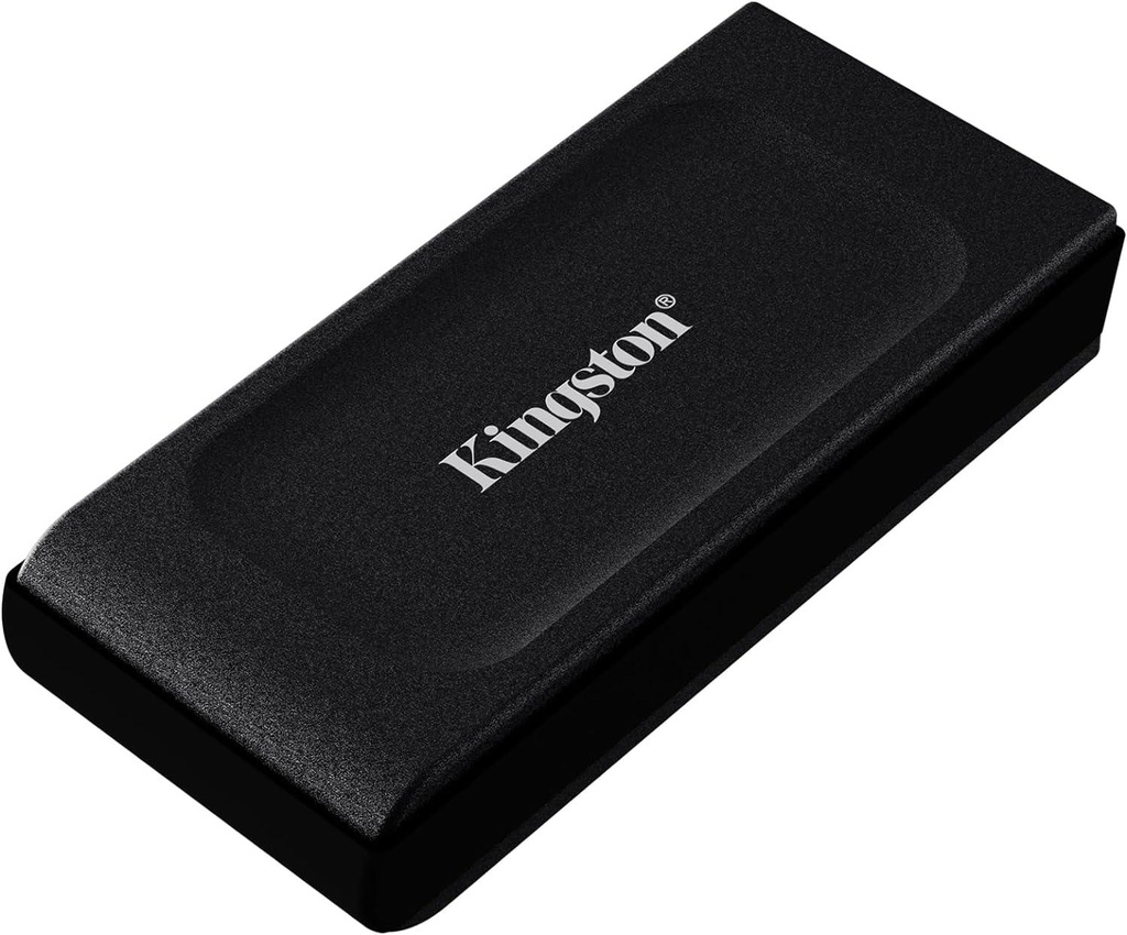 Kingston XS1000 USB 3.2 Gen 2 2TB External Solid State Drive (SSD) (SXS1000/2000G) - Pocket-Sized, Up to 1050MB/s
