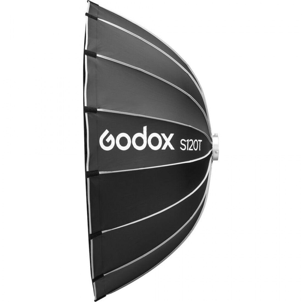 Godox S120T 120cm/47.2″ Quick Release Bowens Mount Umbrella Softbox – Professional Studio Light Modifier for Photography, Video Production, Portrait, and Soft Diffused Lighting Applications