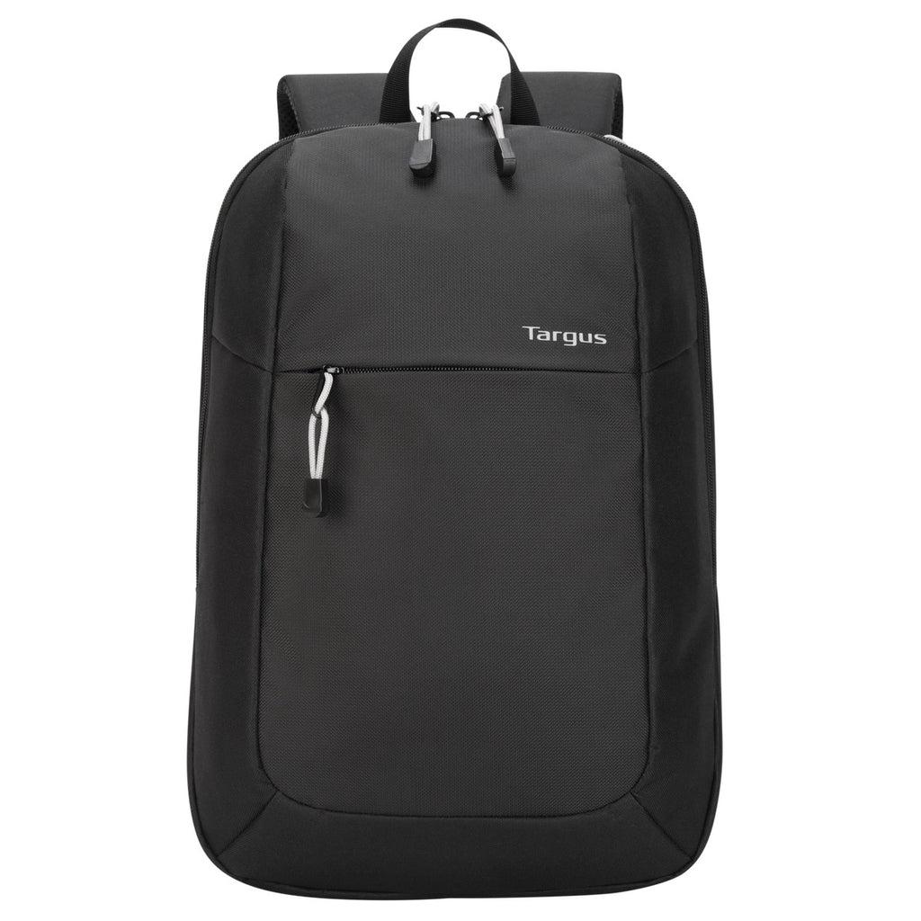 Targus Intellect 15.6" Essentials Backpack (TSB966GL) - for Lightweight Water-Resistant Slim Travel with Padded Back Support, Quick Access Stash Pouch, Protective Sleeve for 15.6-Inch Laptop Backpack
