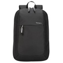 Targus Intellect 15.6" Essentials Backpack (TSB966GL) - for Lightweight Water-Resistant Slim Travel with Padded Back Support, Quick Access Stash Pouch, Protective Sleeve for 15.6-Inch Laptop Backpack