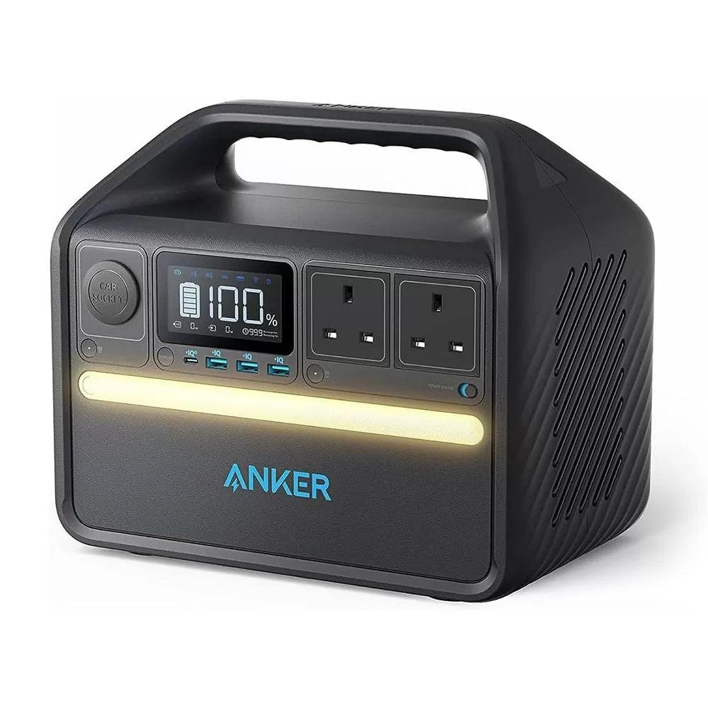 Anker A1751211 PowerHouse 535 512Wh 500W Portable Power Station – High Capacity Backup Power Supply for Home, Outdoor, Camping, Emergency, and Professional Use