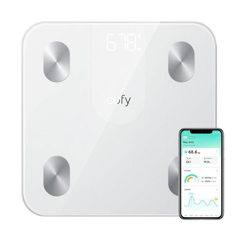 Eufy T9120K21 Smart Scale A1 – Digital Body Composition Scale with Bluetooth Connectivity and High Precision Sensors for Health Monitoring, Fitness Tracking, and Home Use