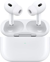 Apple AirPods Pro (2nd Gen) Wireless Earbuds - Up to 2X More Active Noise Cancelling, Adaptive Transparency, Personalized Spatial Audio MagSafe Charging Case (Lightning) Bluetooth Headphones for iPhone