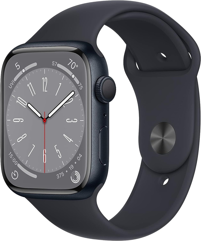 Apple Watch Series 8 45mm Smartwatch- with Fitness Tracker, Blood Oxygen & ECG Apps, Always-On Retina Display, Water Resistant